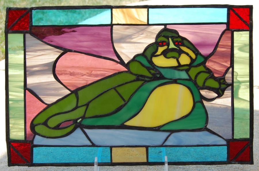 ahhh it feels good to have your work appreciated  Jabba_stained_glass2