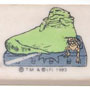 Vintage Australian Jabba the Hutt Erasers by Crystal Craft
