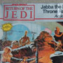 Vintage “Jabba the Hutt Throne Room Action Scene” Model Kit by MPC