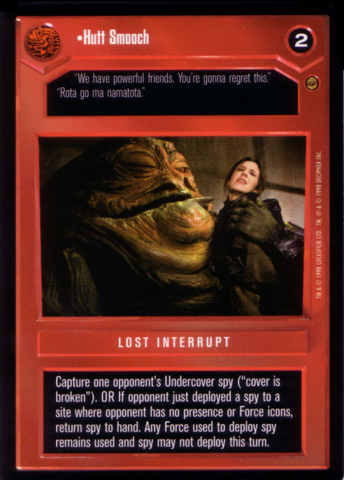 Mighty Jabba 2000 Jabba's Palace Sealed Decipher Star Wars CCG NM/SP x1 
