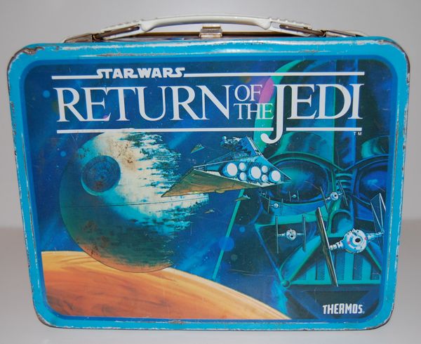 Collectible Star Wars Return Of The Jedi Lunch Box And Thermos