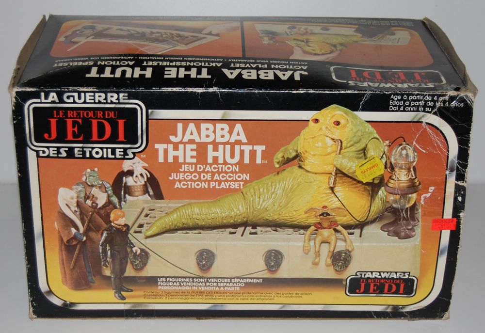 vintage jabba the hutt playset